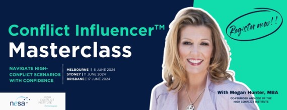 Conflict Influencer Masterclass Melbourne