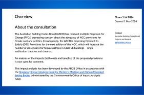Consultation critical to getting law right